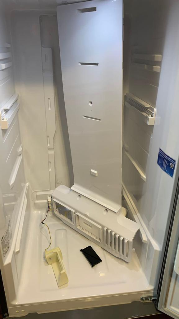 Ремонт воздушной заслонки холодильника Samsung