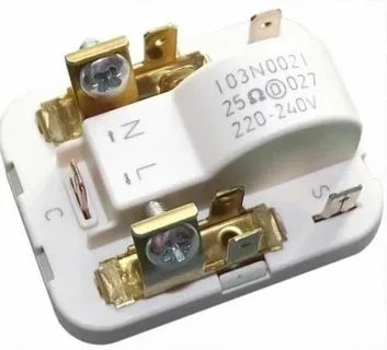 Реле мотора компрессора холодильника Indesit.